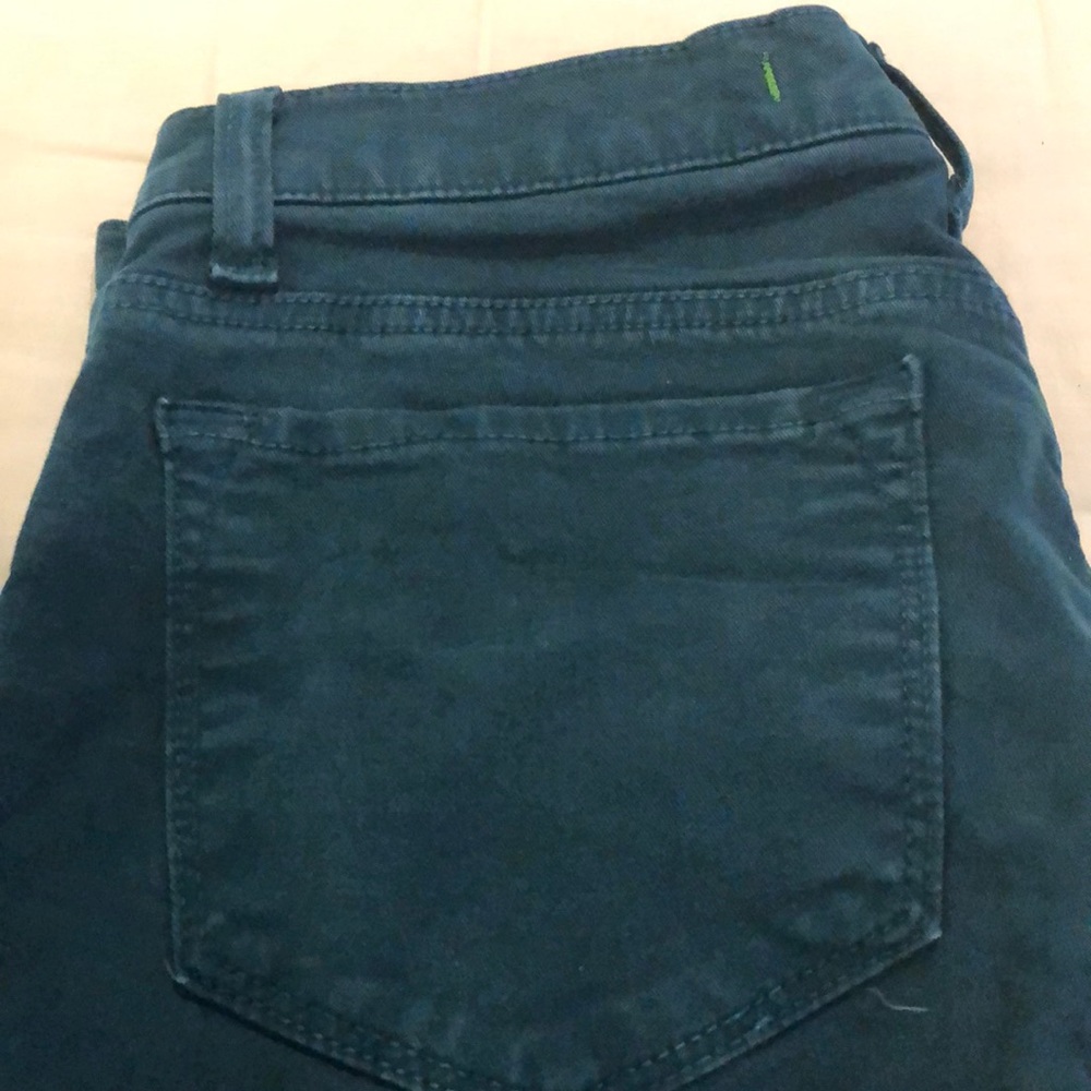 J Brand size 26 dark greenish blue skinny jeans
